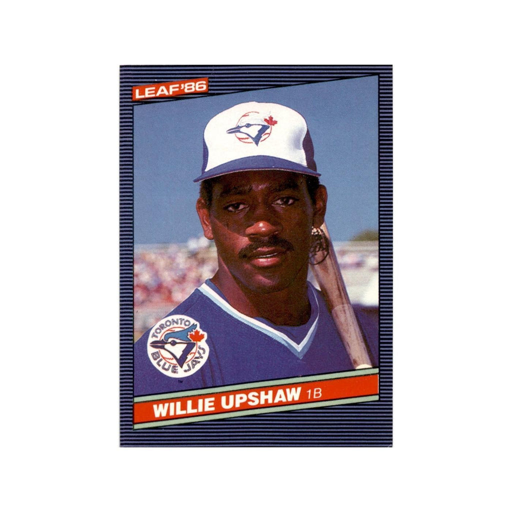 Willie Upshaw 1986 Leaf #128 Toronto Blue Jays Baseball Card NM