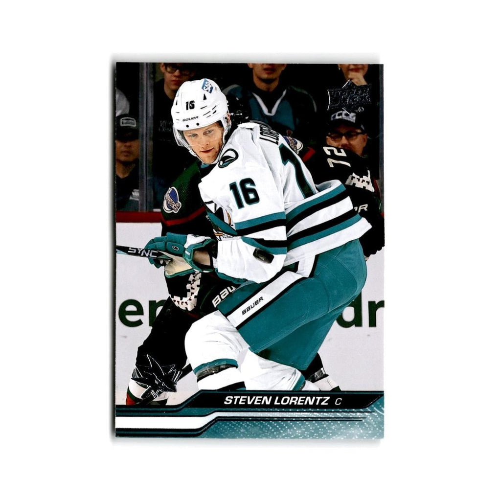 2023 Upper Deck Steven Lorentz San Jose Sharks #394