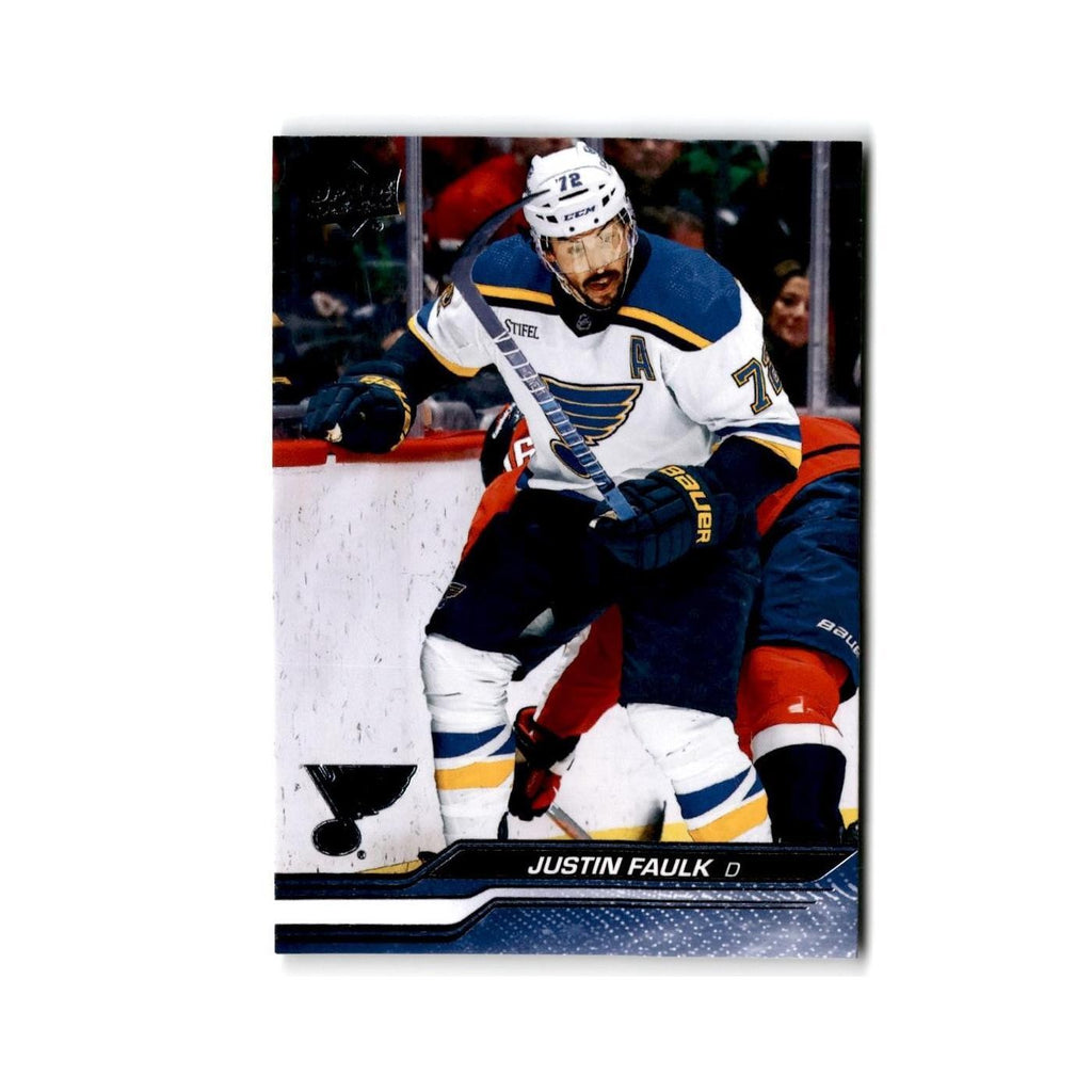 2023 Upper Deck Justin Faulk St. Louis Blues #409