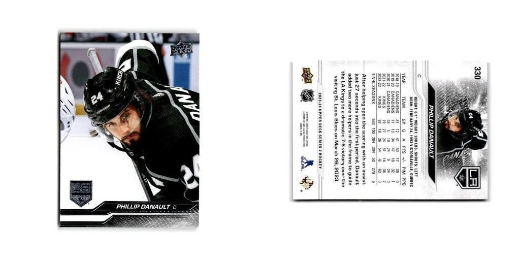2023 Upper Deck Phillip Danault Los Angeles Kings #330