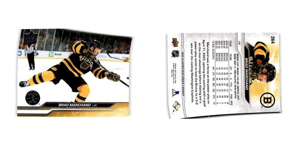 2023 Upper Deck Brad Marchand Boston Bruins #264