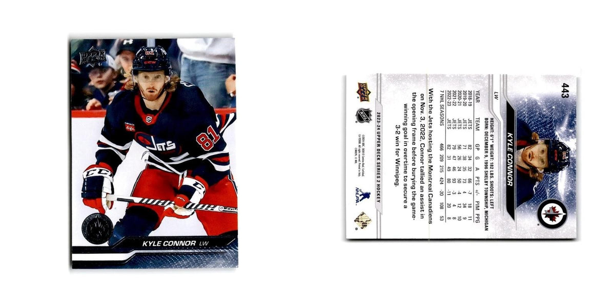 2023 Upper Deck Kyle Connor Winnipeg Jets #443