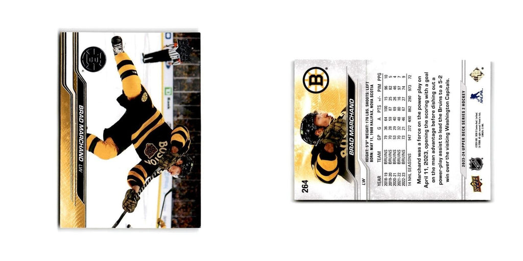 2023 Upper Deck Brad Marchand Boston Bruins #264