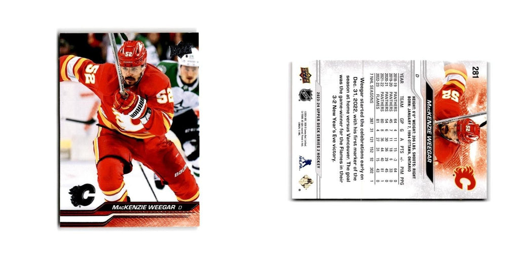 2023 Upper Deck MacKenzie Weegar Calgary Flames #281