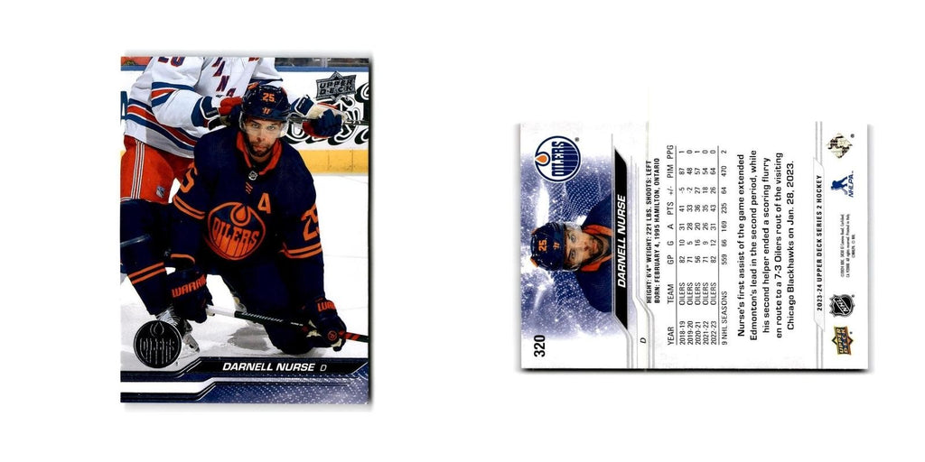 2023 Upper Deck Darnell Nurse Edmonton Oilers #320