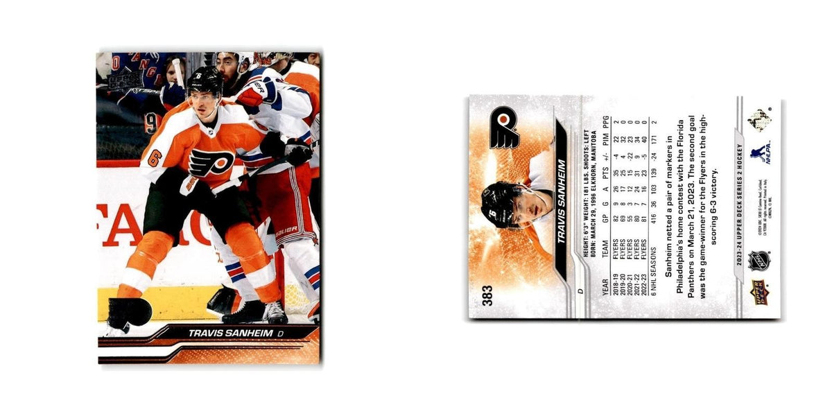 2023 Upper Deck Travis Sanheim Philadelphia Flyers #383