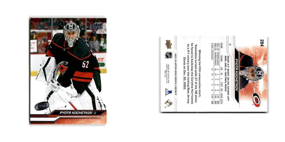 2023 Upper Deck Pyotr Kochetkov Carolina Hurricanes #284