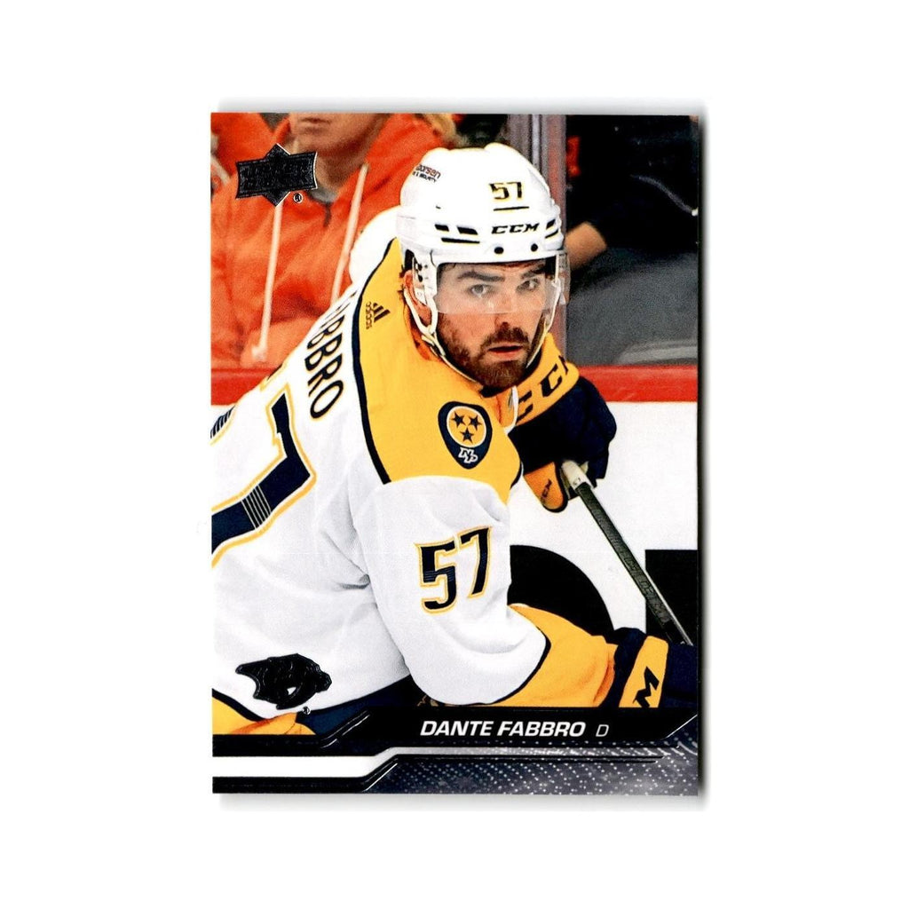 2023 Upper Deck Dante Fabbro Nashville Predators #353