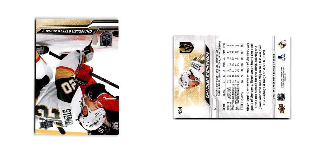 2023 Upper Deck Chandler Stephenson Vegas Golden Knights #434