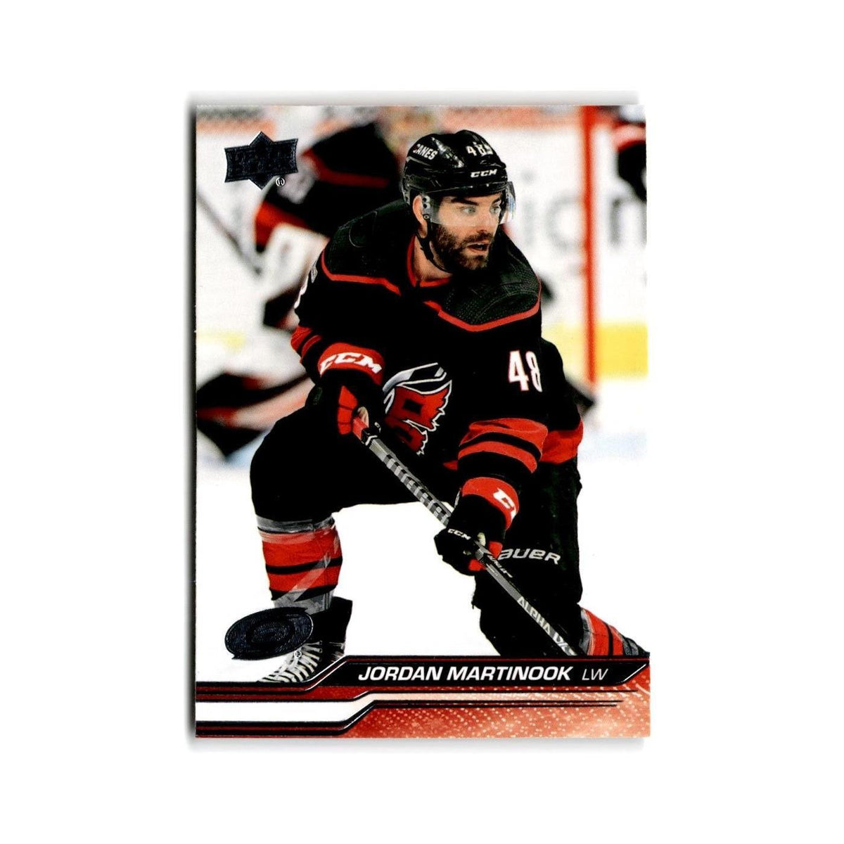 2023 Upper Deck Jordan Martinook Carolina Hurricanes #287