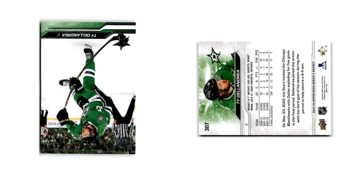 2023 Upper Deck Ty Dellandrea Dallas Stars #307