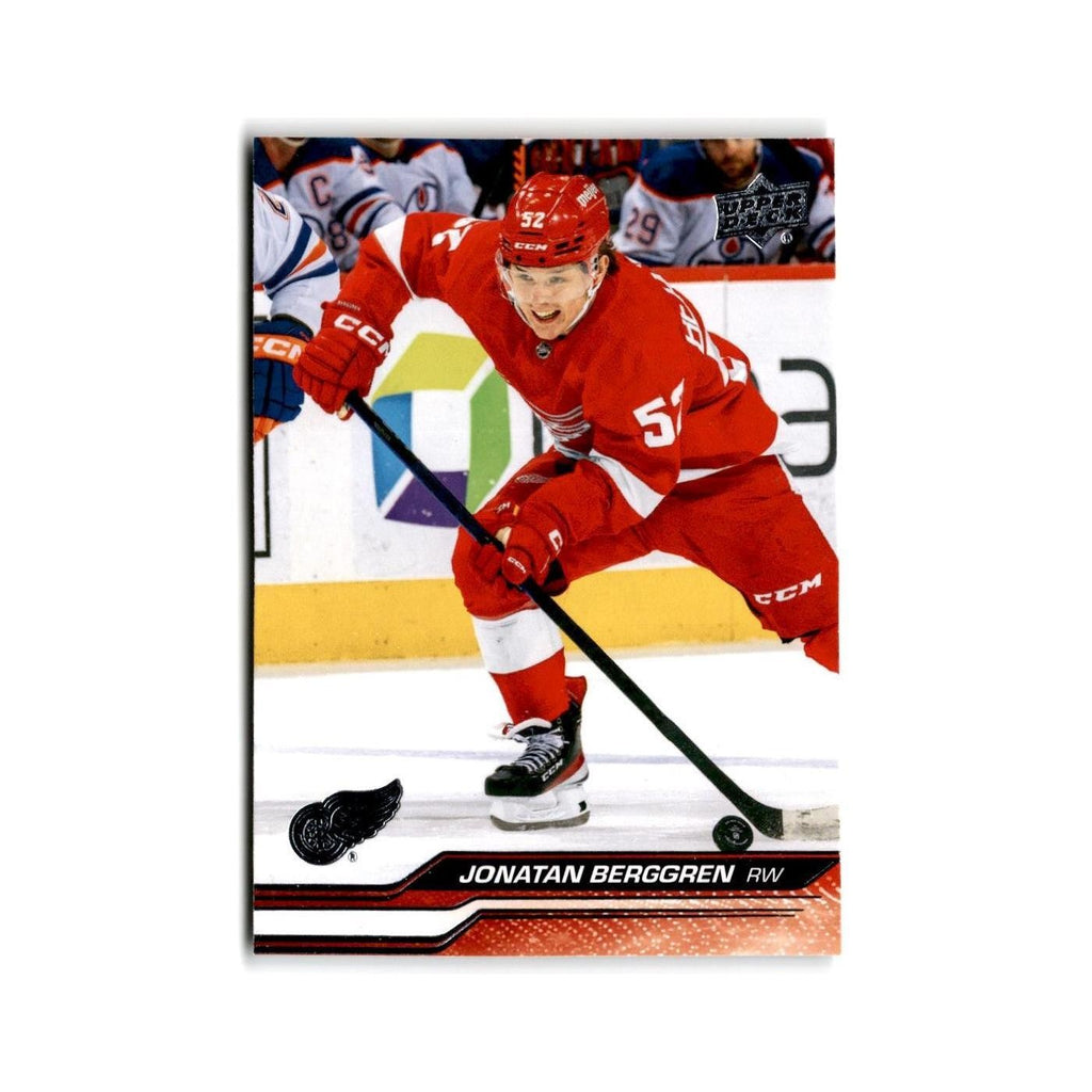 2023 Upper Deck Jonatan Berggren Detroit Red Wings #314