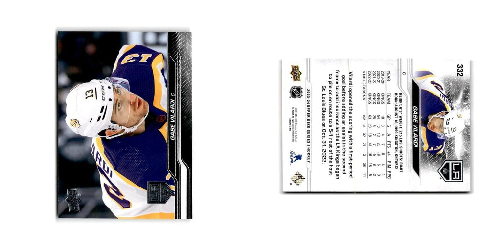 2023 Upper Deck Gabe Vilardi Los Angeles Kings #332