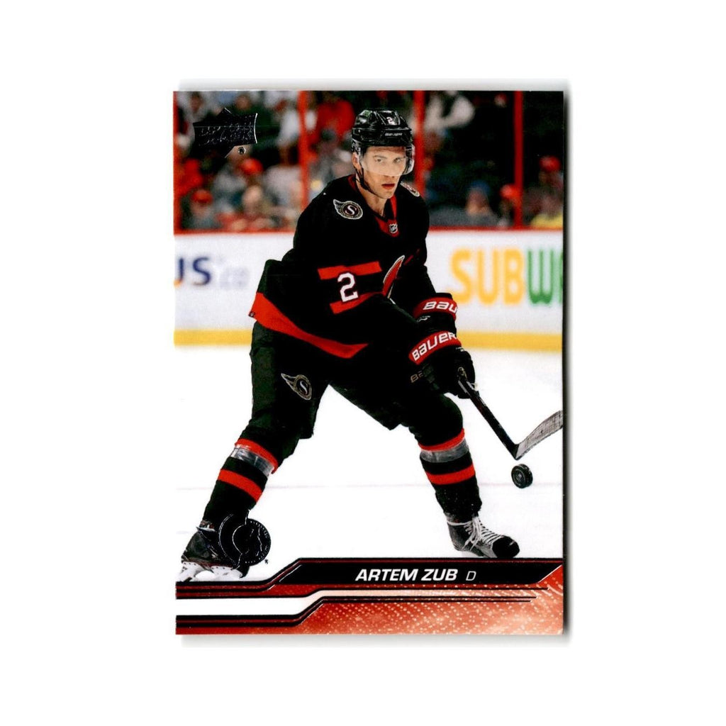 2023 Upper Deck Artem Zub Ottawa Senators #377