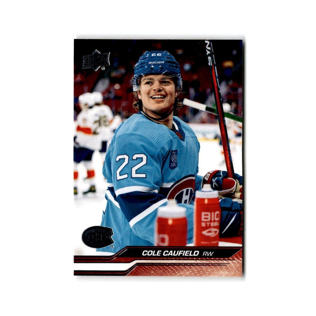 2023 Upper Deck Cole Caufield Montreal Canadiens #347