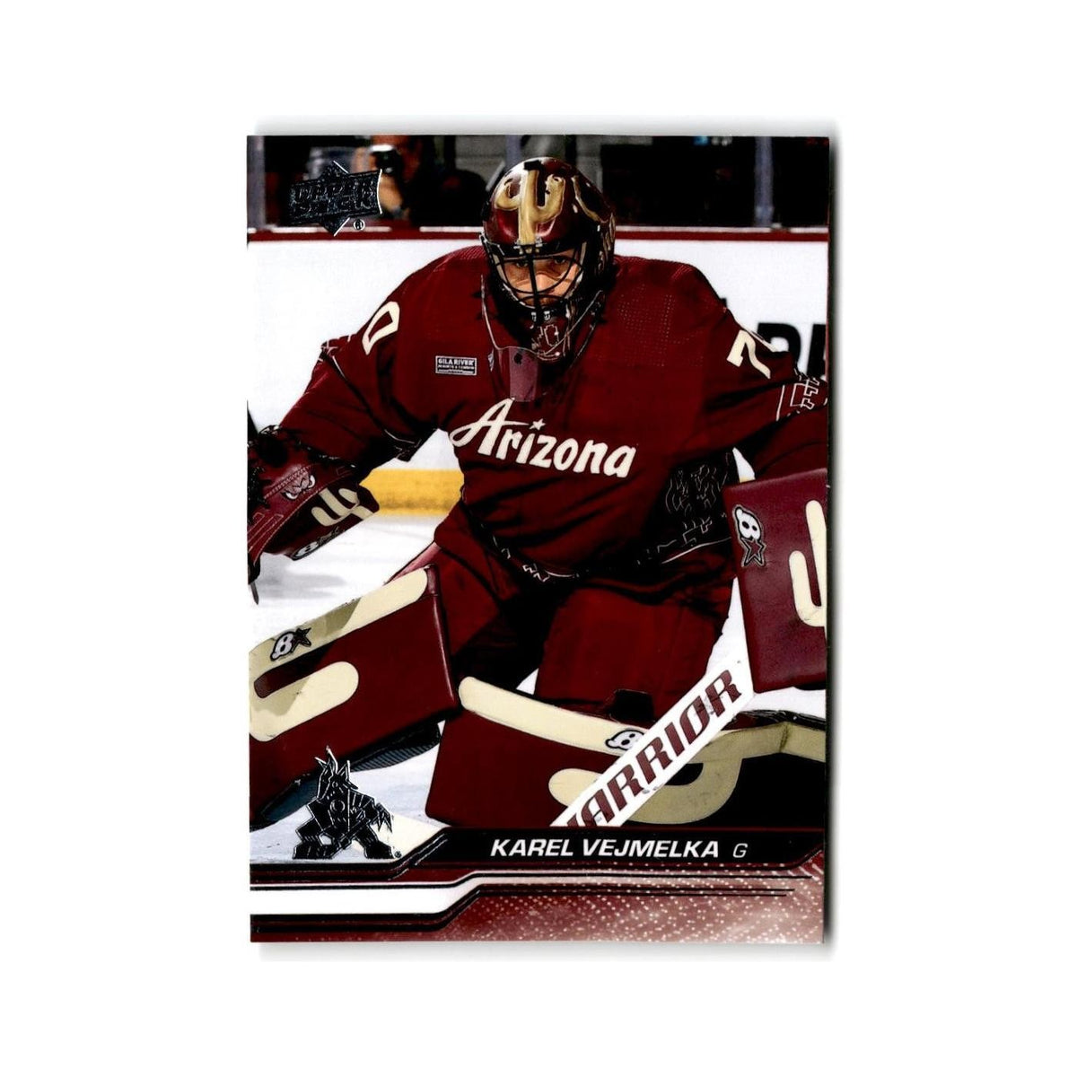 2023 Upper Deck Karel Vejmelka Arizona Coyotes #263