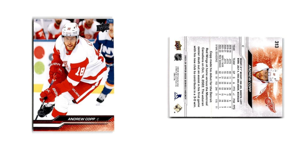 2023 Upper Deck Andrew Copp Detroit Red Wings #313