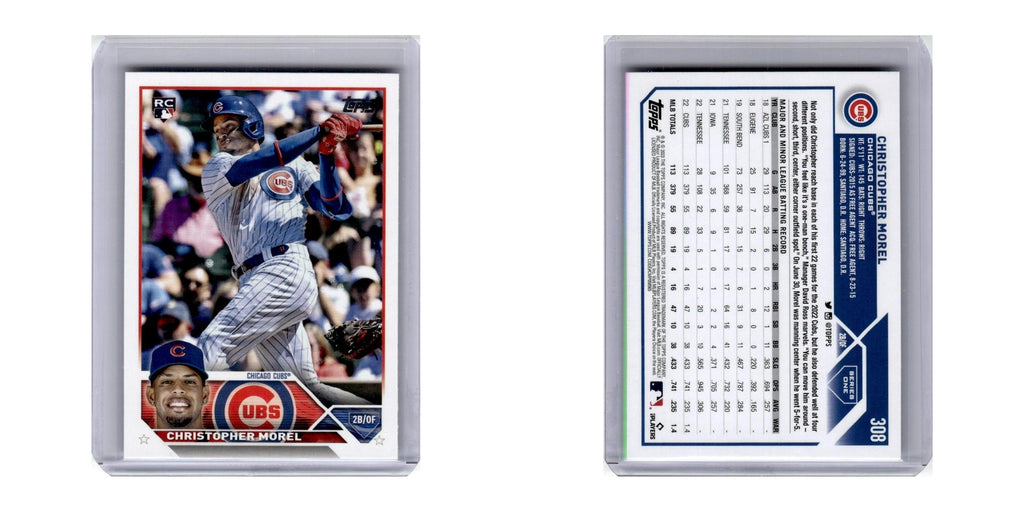 2023 Topps Christopher Morel RC Cubs #308