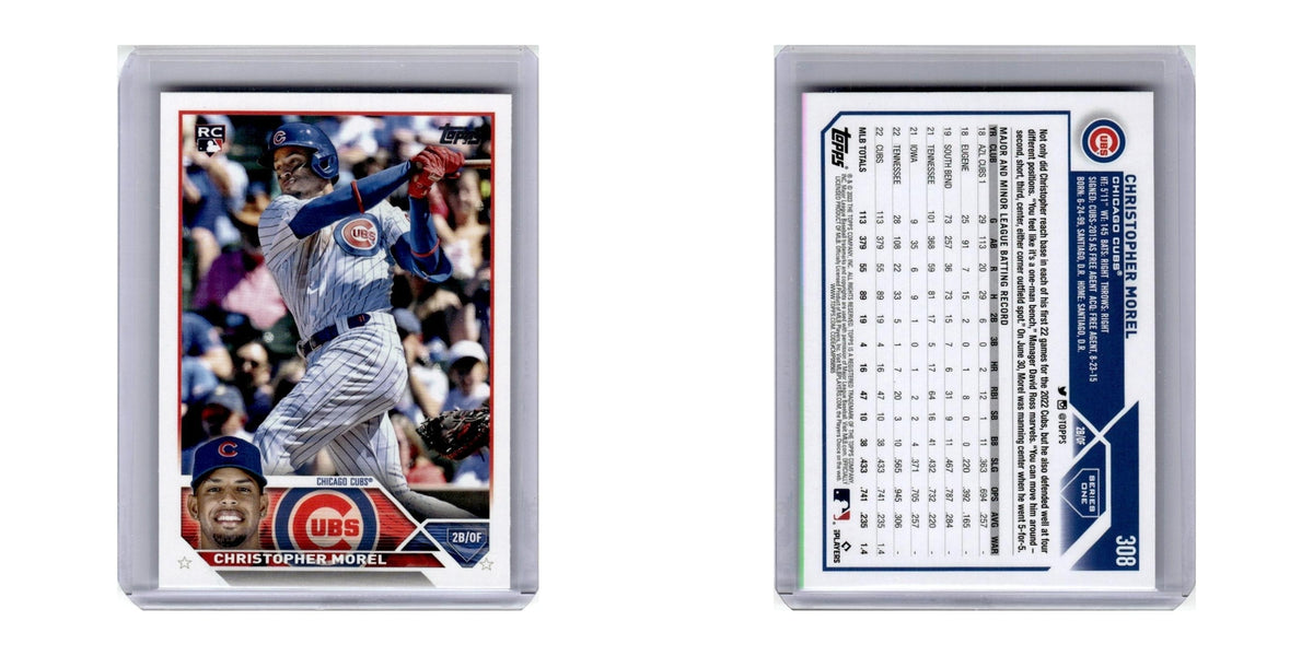 2023 Topps Christopher Morel RC Cubs #308