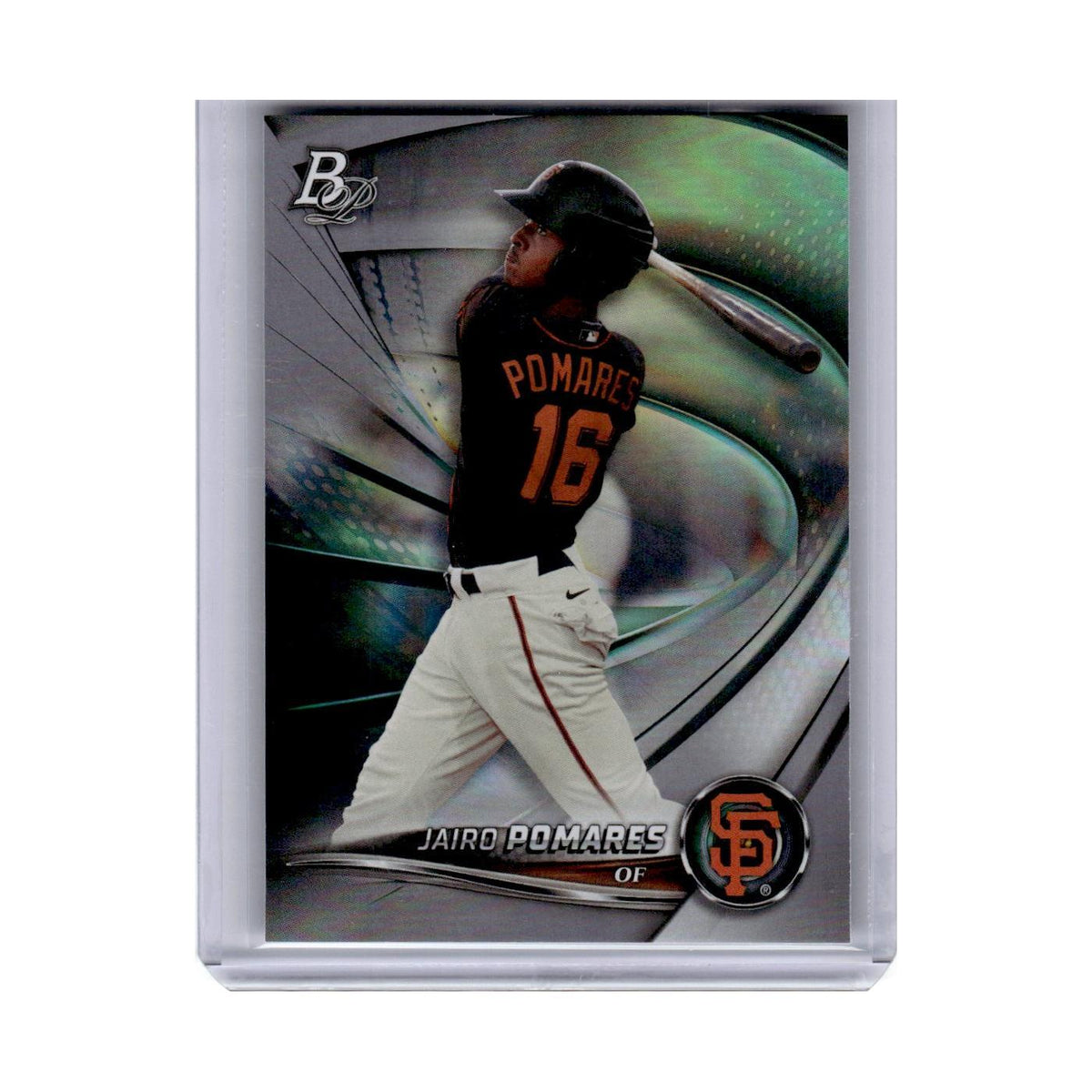 2022 Bowman Platinum Jairo Pomares Giants #TOP-25