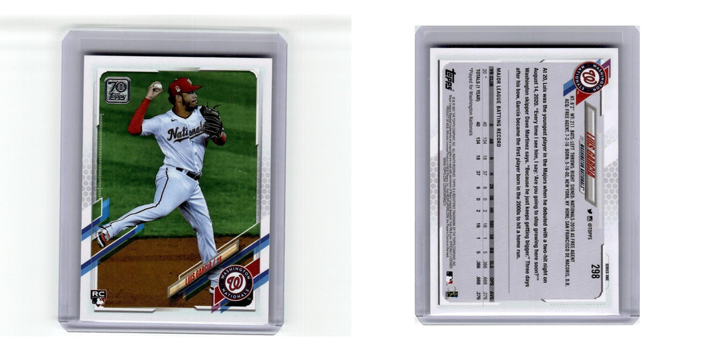 2021 Topps Luis Garcia Nationals #298