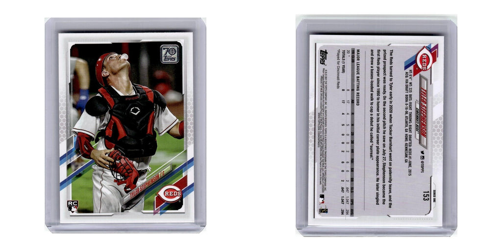 2021 Topps Tyler Stephenson RC Reds #153
