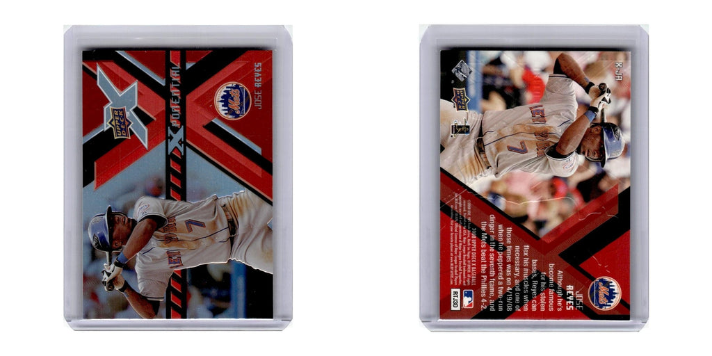 2008 Upper DeckXponential Jose Reyes Mets #X-JR