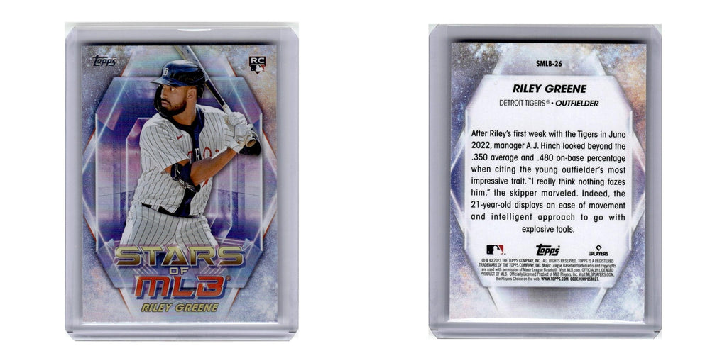 2023 Topps Stars of MLB Riley Greene Tigers #SMLB-26