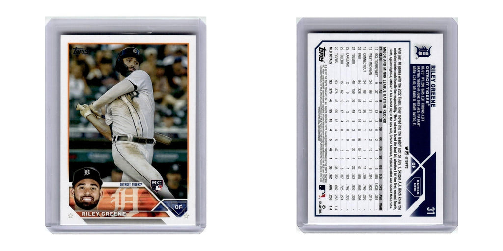 2023 Topps Riley Greene Tigers #31