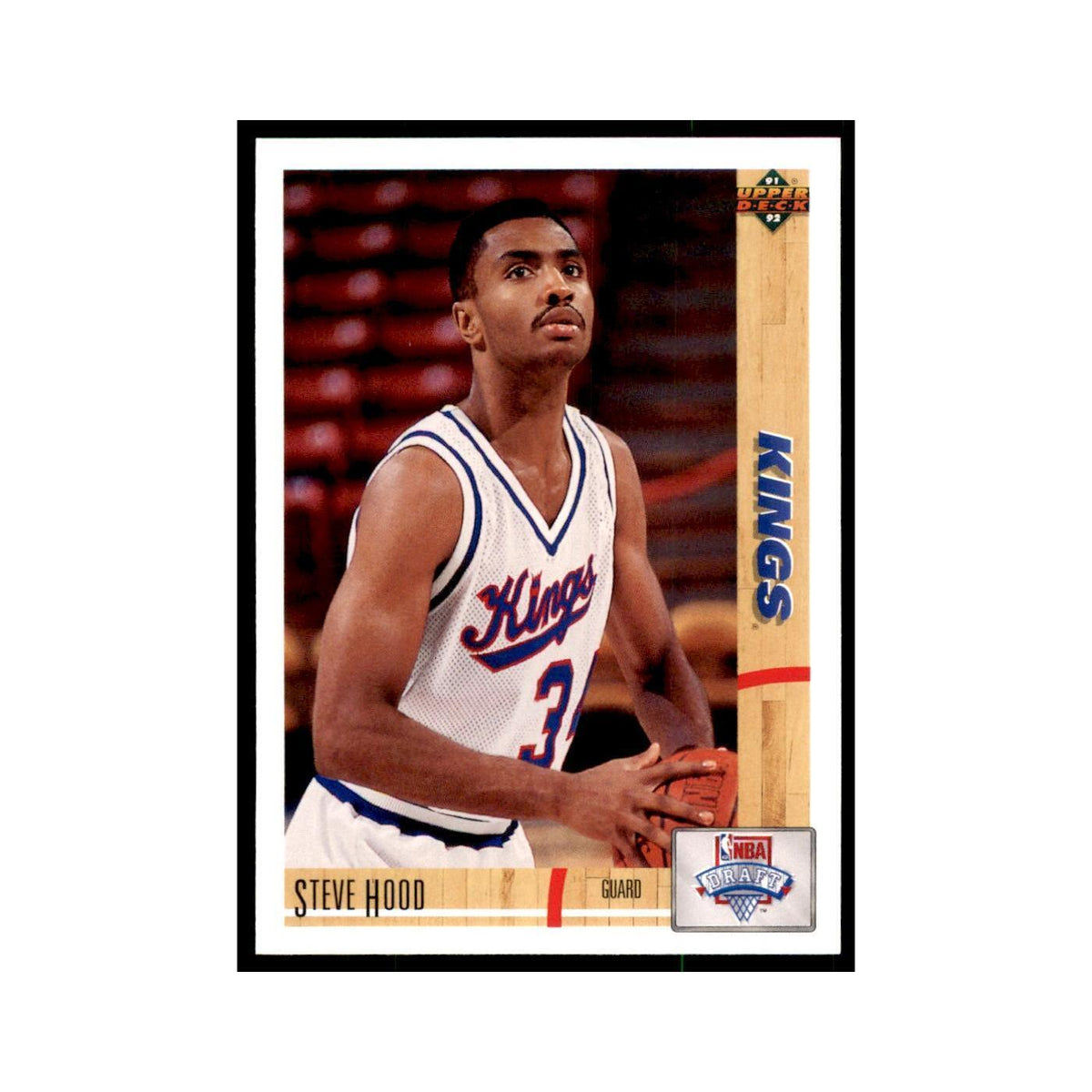1991 Upper Deck Steve Hood Basketball Cards #21