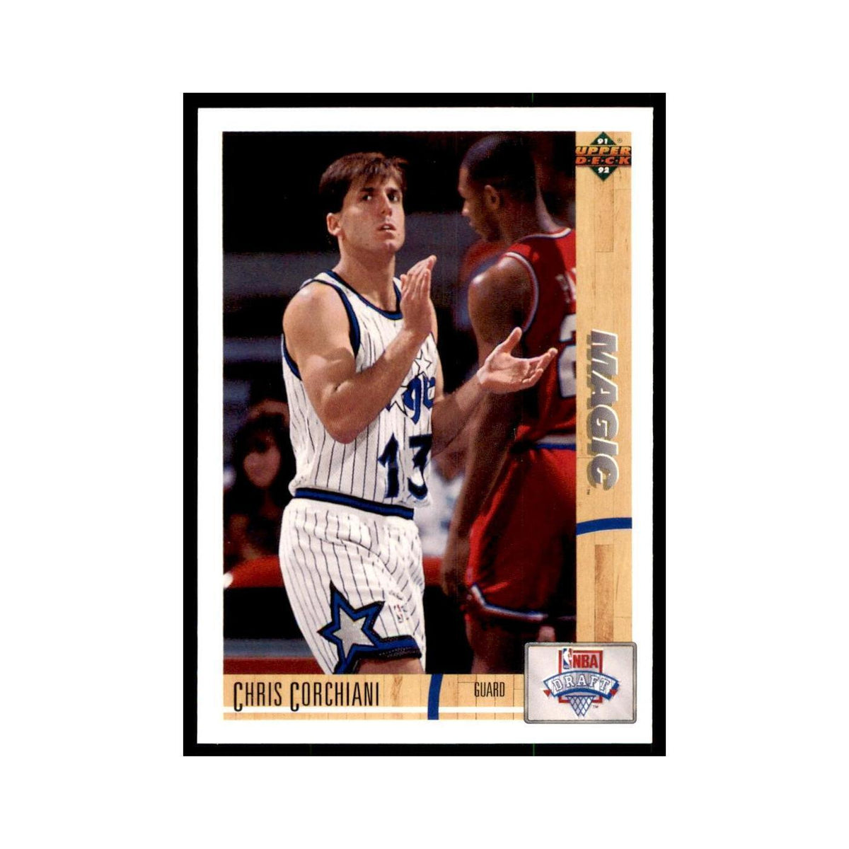 1991 Upper Deck Chris Corchiani Basketball Cards #17