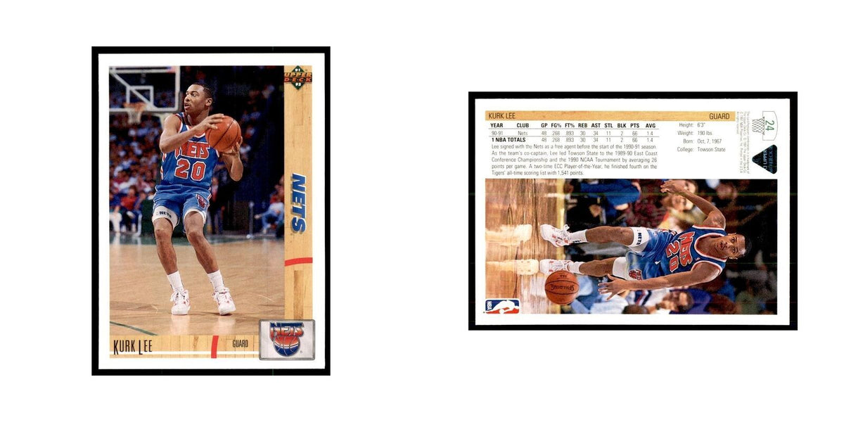 1991 Upper Deck Kurk Lee Basketball Cards #24