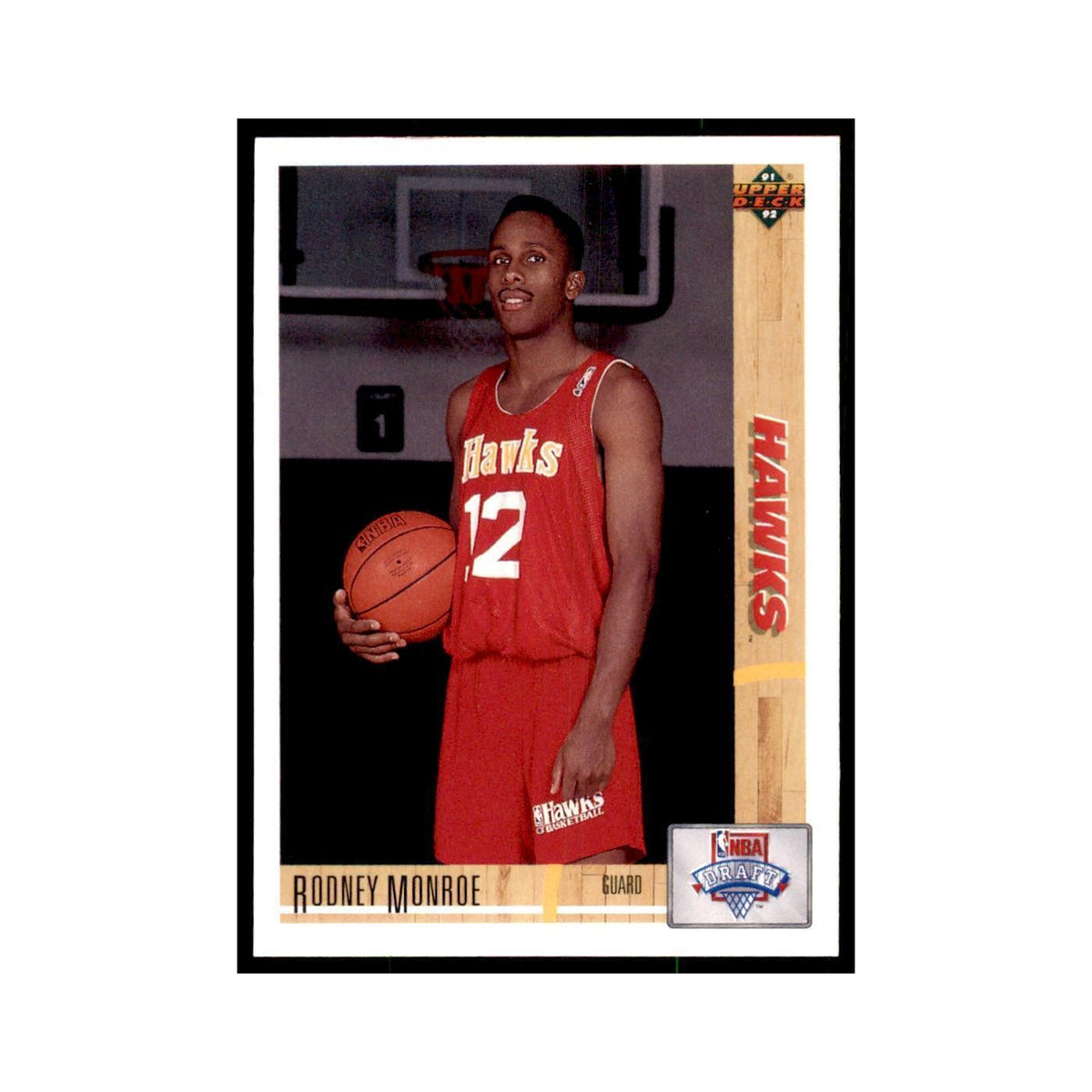 1991 Upper Deck Rodney Monroe Basketball Cards #14