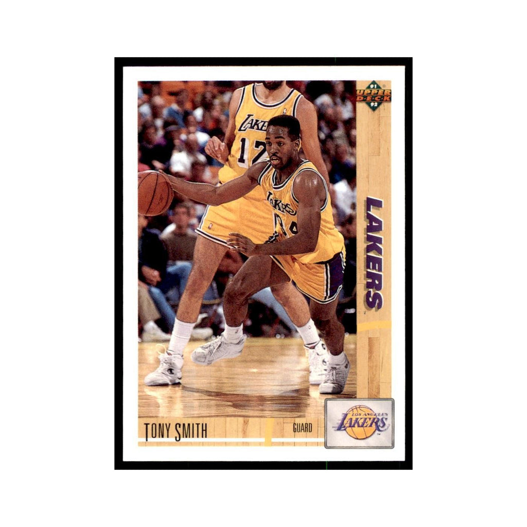 1991 Upper Deck Tony Smith Basketball Cards #128