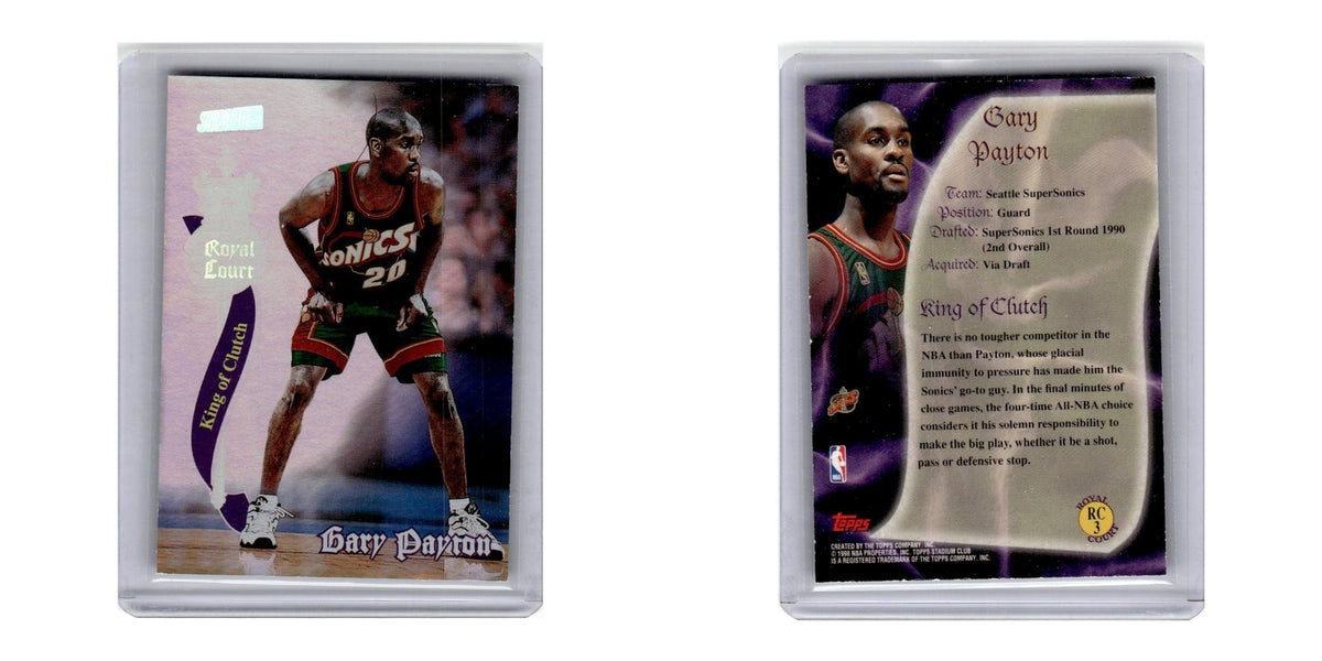1998 Stadium Club Gary Payton Seattle SuperSonics #RC3