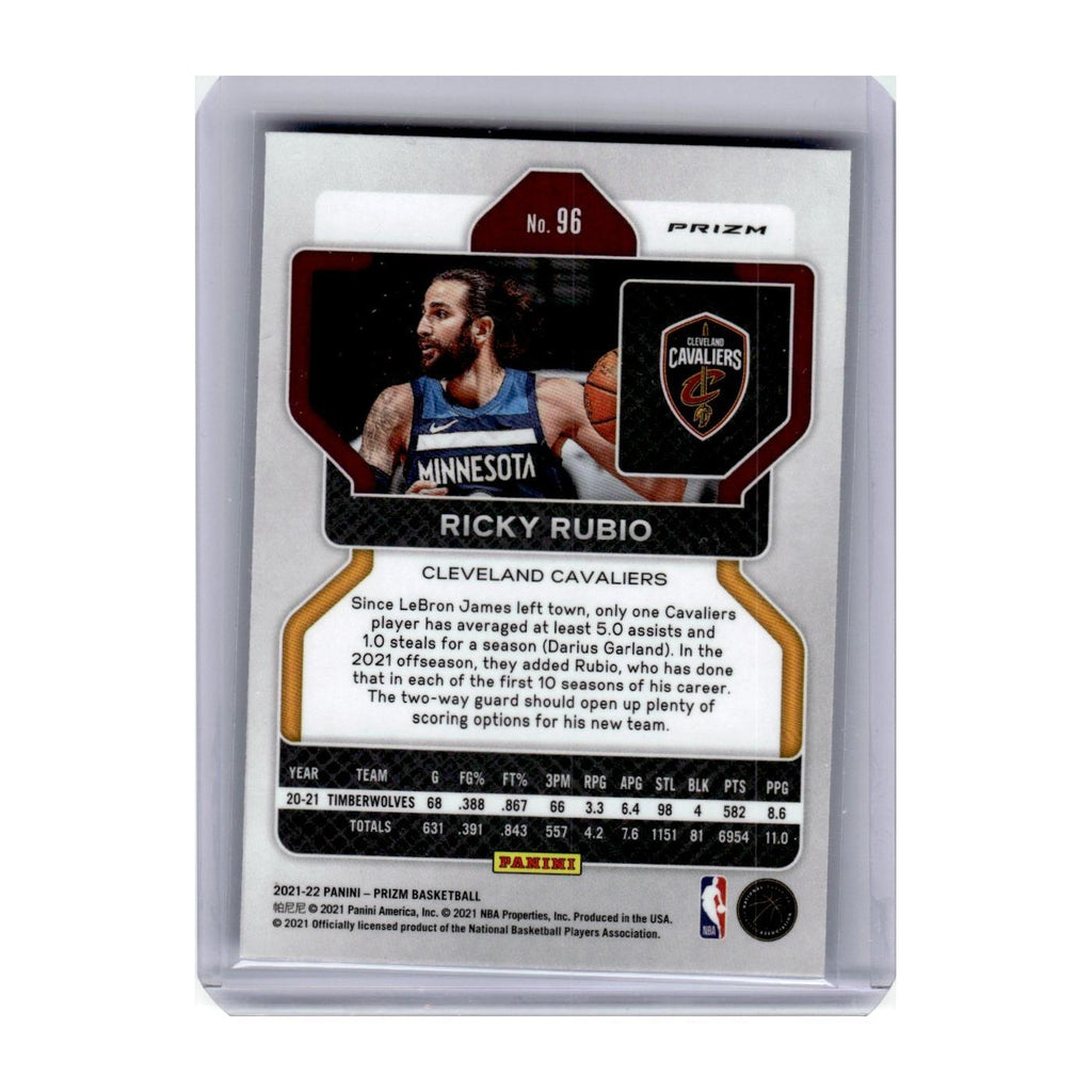2021 Panini Prizm Blue Ricky Rubio Cavaliers #96