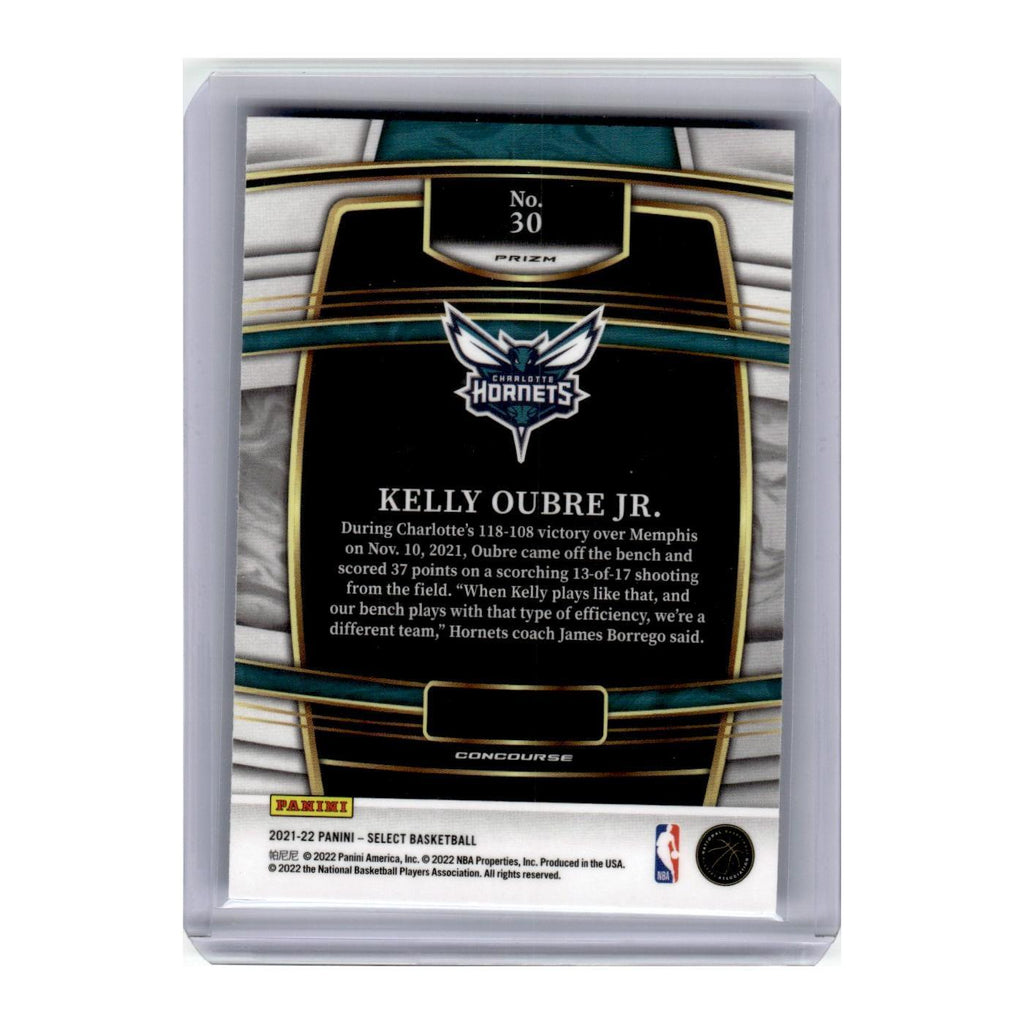 2021 Panini Select Prizm Kelly Oubre Jr. Hornets #30