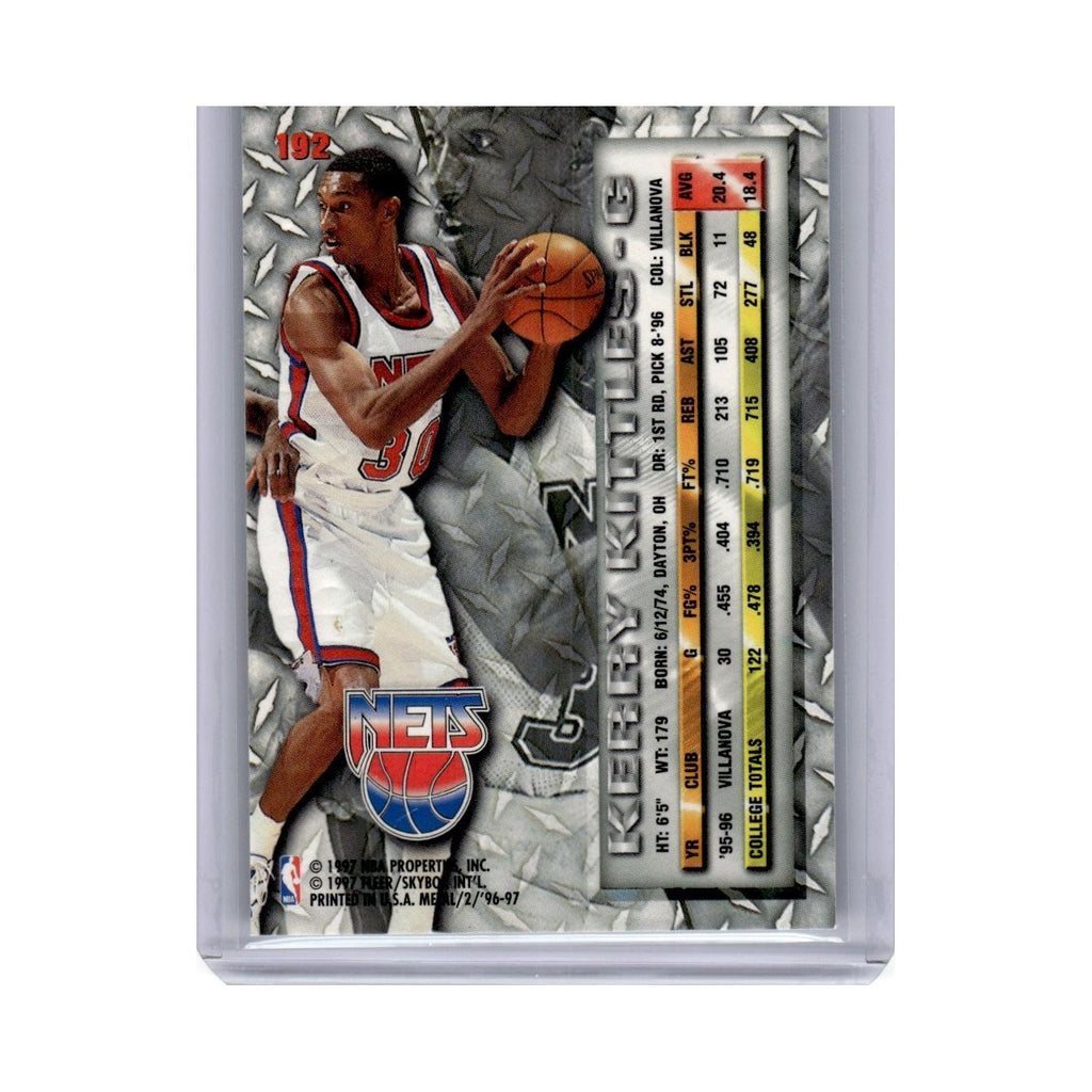 1997 Fleer Metal Kerry Kittles Nets #192