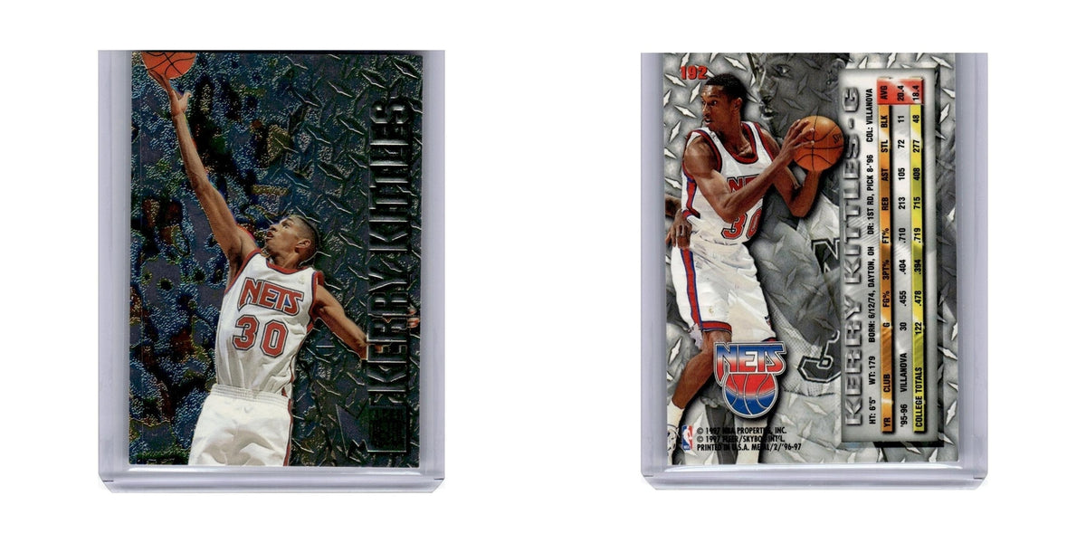 1997 Fleer Metal Kerry Kittles Nets #192