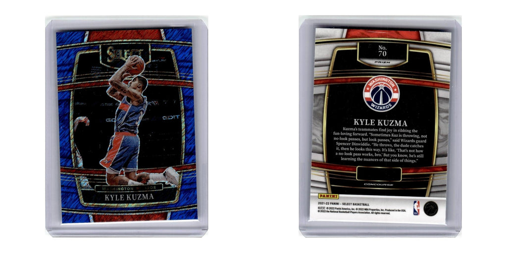 2021 Panini Select Prizm Kyle Kuzma Wizards #70