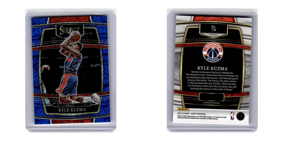 2021 Panini Select Prizm Kyle Kuzma Wizards #70