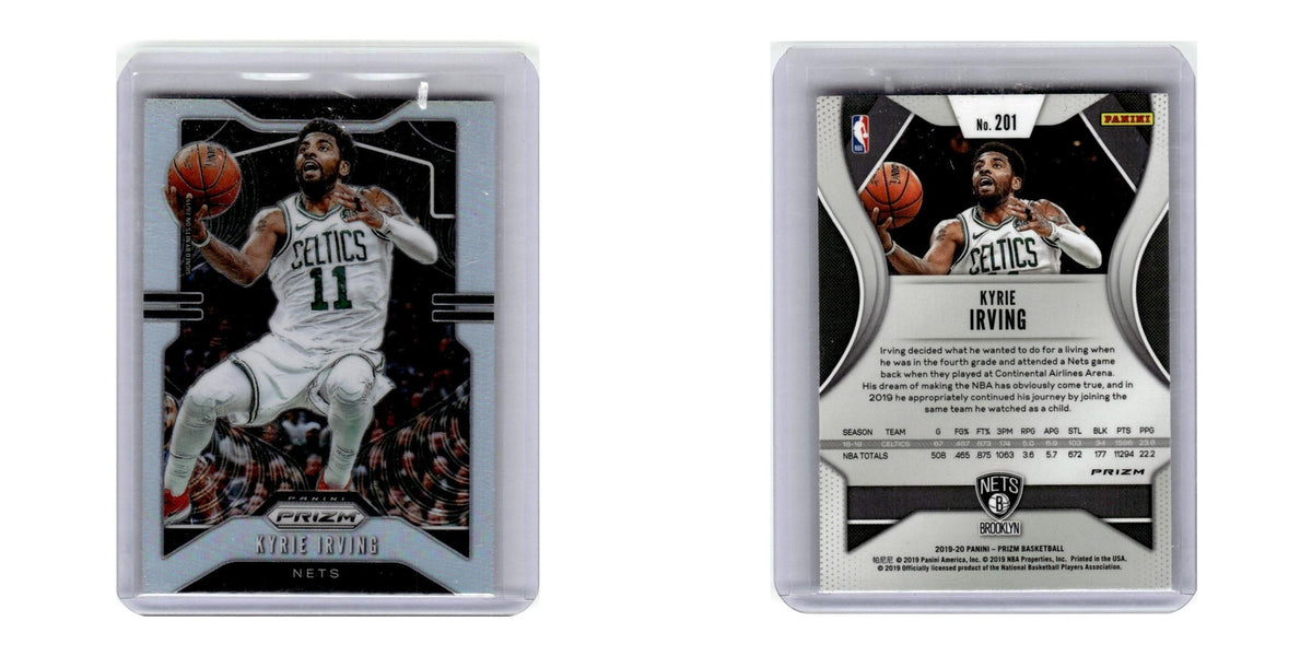 2019 Panini Prizm Silver Kyrie Irving Nets #201