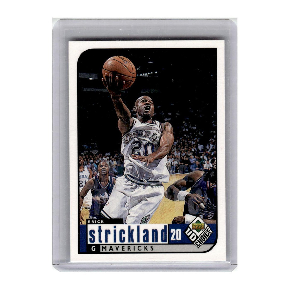 1998 UD Choice Erick Strickland Mavericks #30