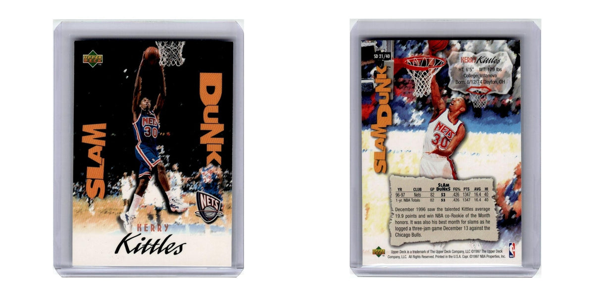 1997 Upper Deck Kerry Kittles Nets #SD21