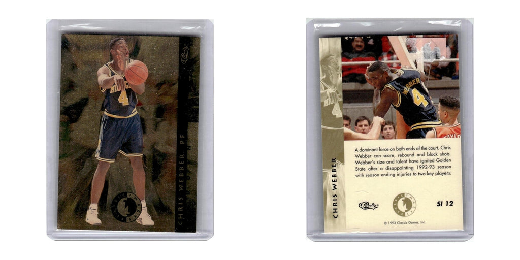 1993 Classic Images Chris Webber #SI 12