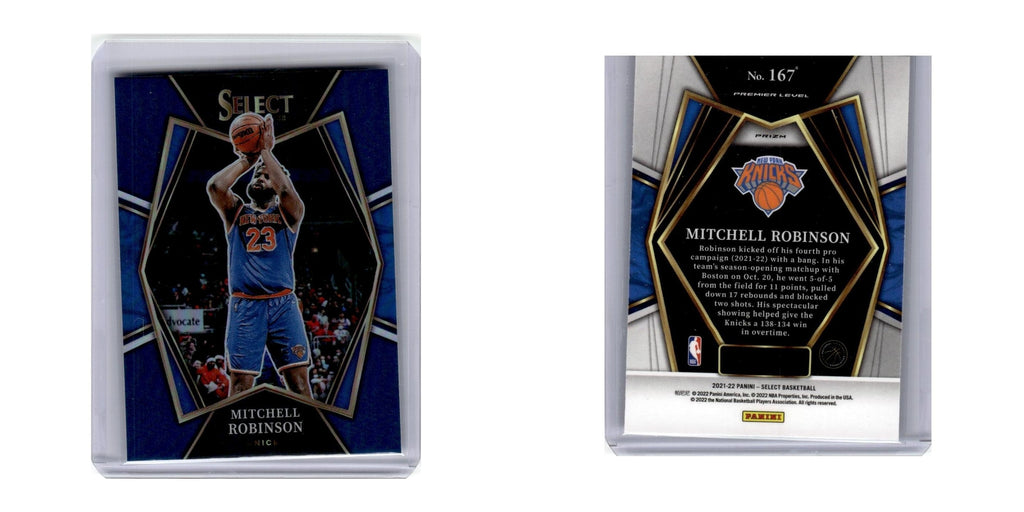 2021 Panini Select Prizm Mitchell Robinson Knicks #167