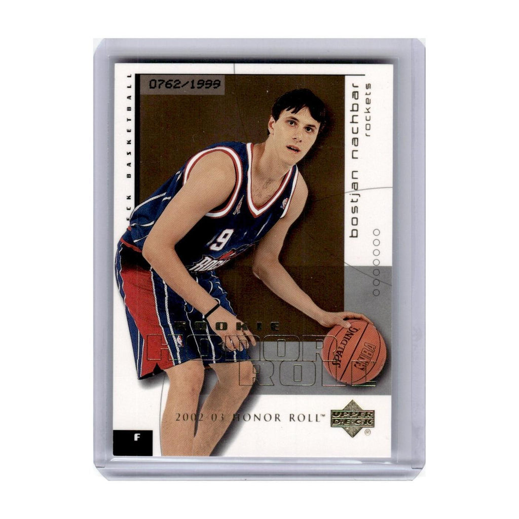 2002 Upper Deck Honor Roll Bostjan Nachbar /1999 Rockets #107