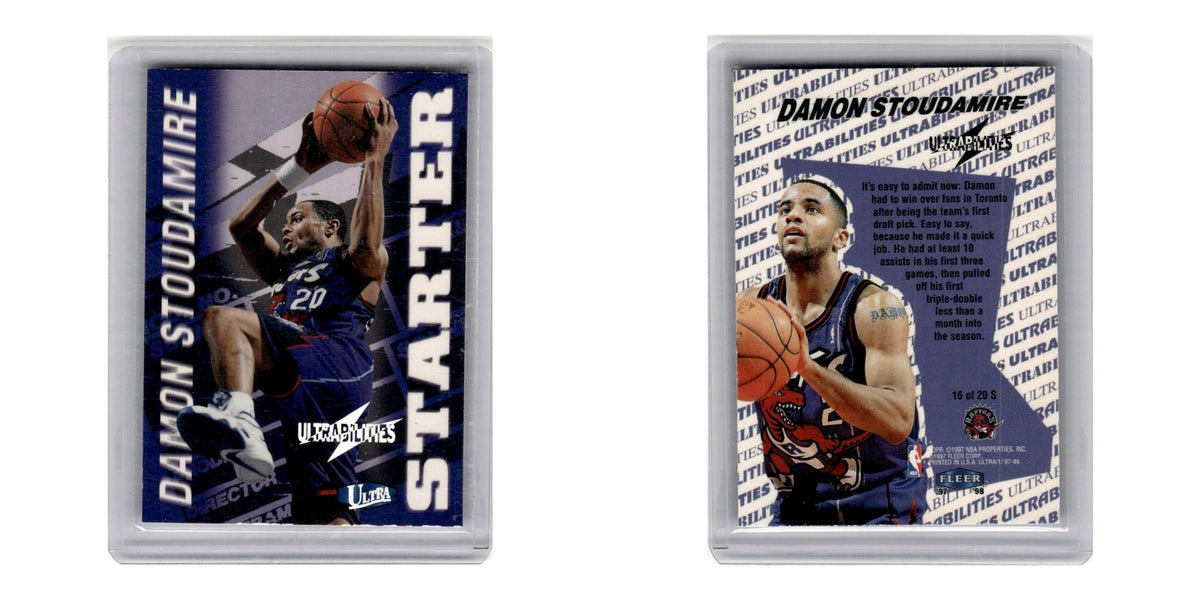 1997 Fleer Ultra Damon Stoudamire Raptors #16S