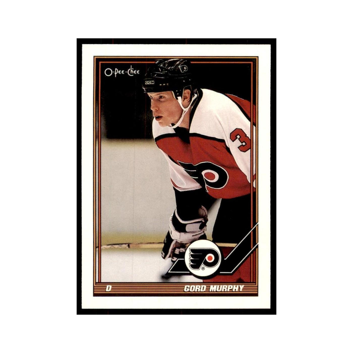 Gord Murphy 1991 O-Pee-Chee #89 Philadelphia Flyers Hockey Card NM