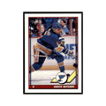 Garth Butcher 1991 O-Pee-Chee #204 St. Louis Blues Hockey Card NM